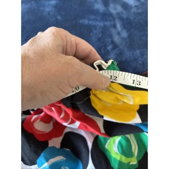 Handmade Floral Folkorico Jalisco Circle Skirt 24"‎ Waist Unstretched - Picture 4 of 5